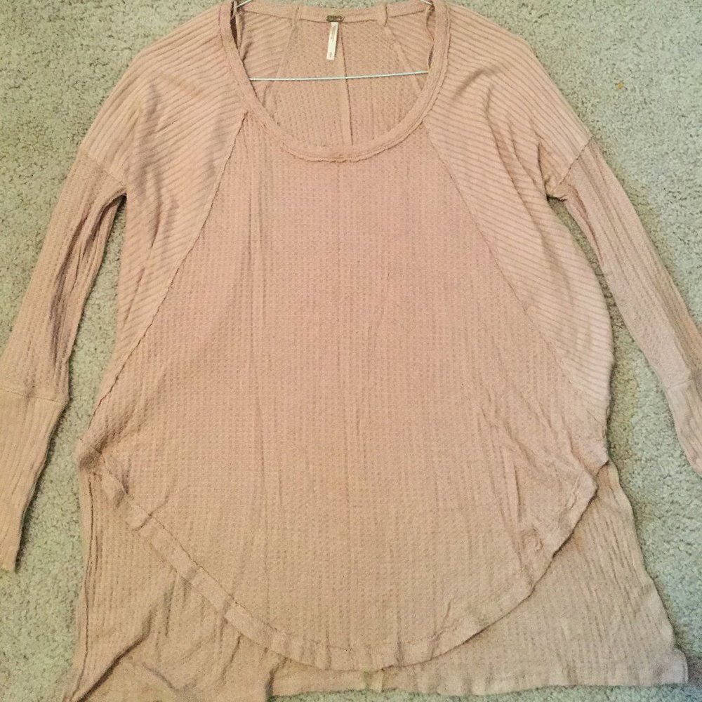 Free People Ventura High-Lo Thermal Top